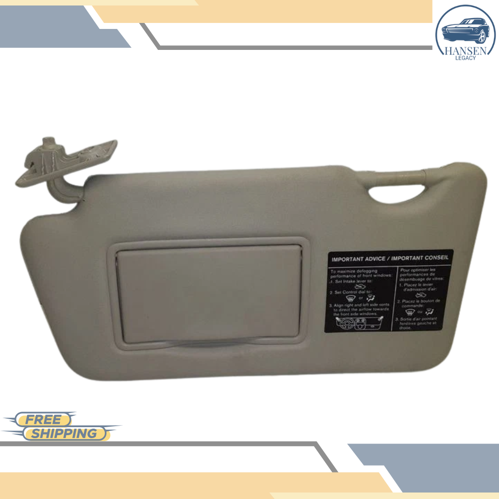2016–2019 Nissan Micra Driver Side LH Interior Sun Visors OEM — view 1