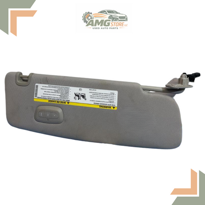 2018–2020 Chrysler Pacifica Left Driver Sun Visor With Illumination Gray — view 4