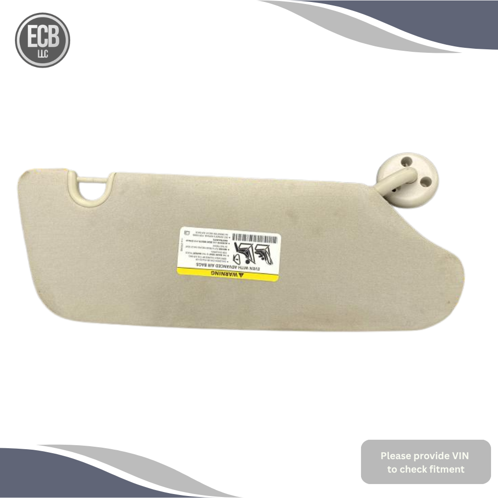 2012–2015 Chevrolet Captiva Sport Left Driver Sun Visor OEM — view 2