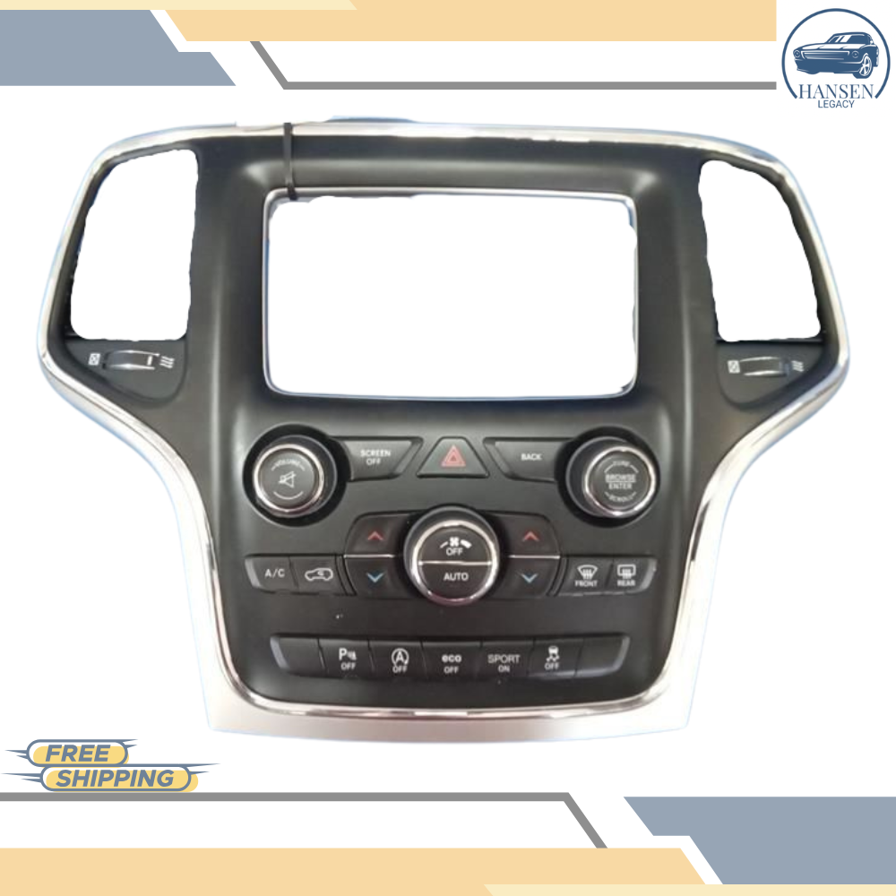 2016–2017 Jeep Grand Cherokee AC A/C Heater Temperature Control Unit 16 17 — view 3