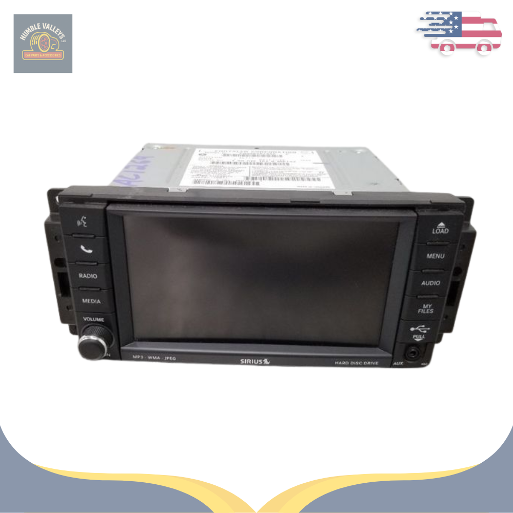 2010 Dodge Caravan Radio Receiver with Satellite — view 1