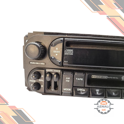 2002–2007 Jeep Liberty Radio Receiver CD Player Id RAZ 03 04 05 06 — view 2
