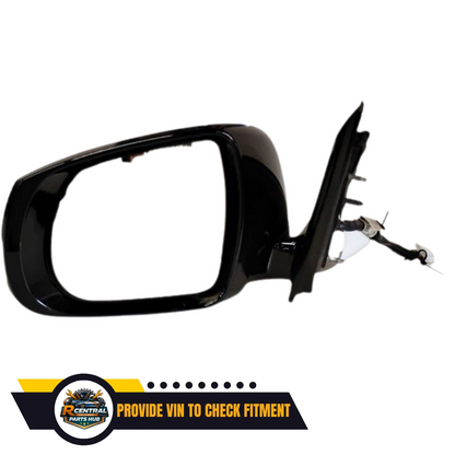 2017–2020 Infiniti QX60 Left Driver Side Door Mirror Assembly Black Power Heated — view 1