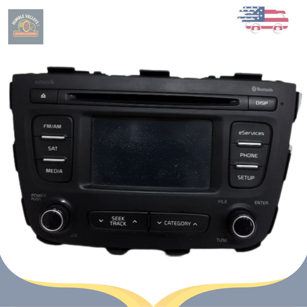 2014–2015 Kia Sorento CD MP3 Player Radio Media Receiver with Satellite & UVO OEM — view 1