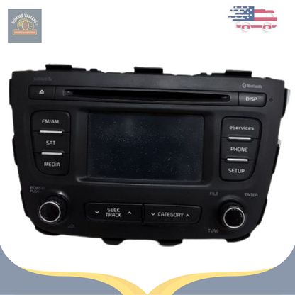 2014–2015 Kia Sorento CD MP3 Player Radio Media Receiver with Satellite & UVO OEM — view 1
