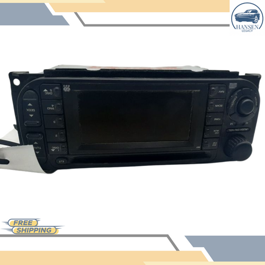 2003–2007 DODGE CHRYSLER JEEP RADIO RECEIVER WITH NAVIGATION OPTION RB1 OEM — view 1