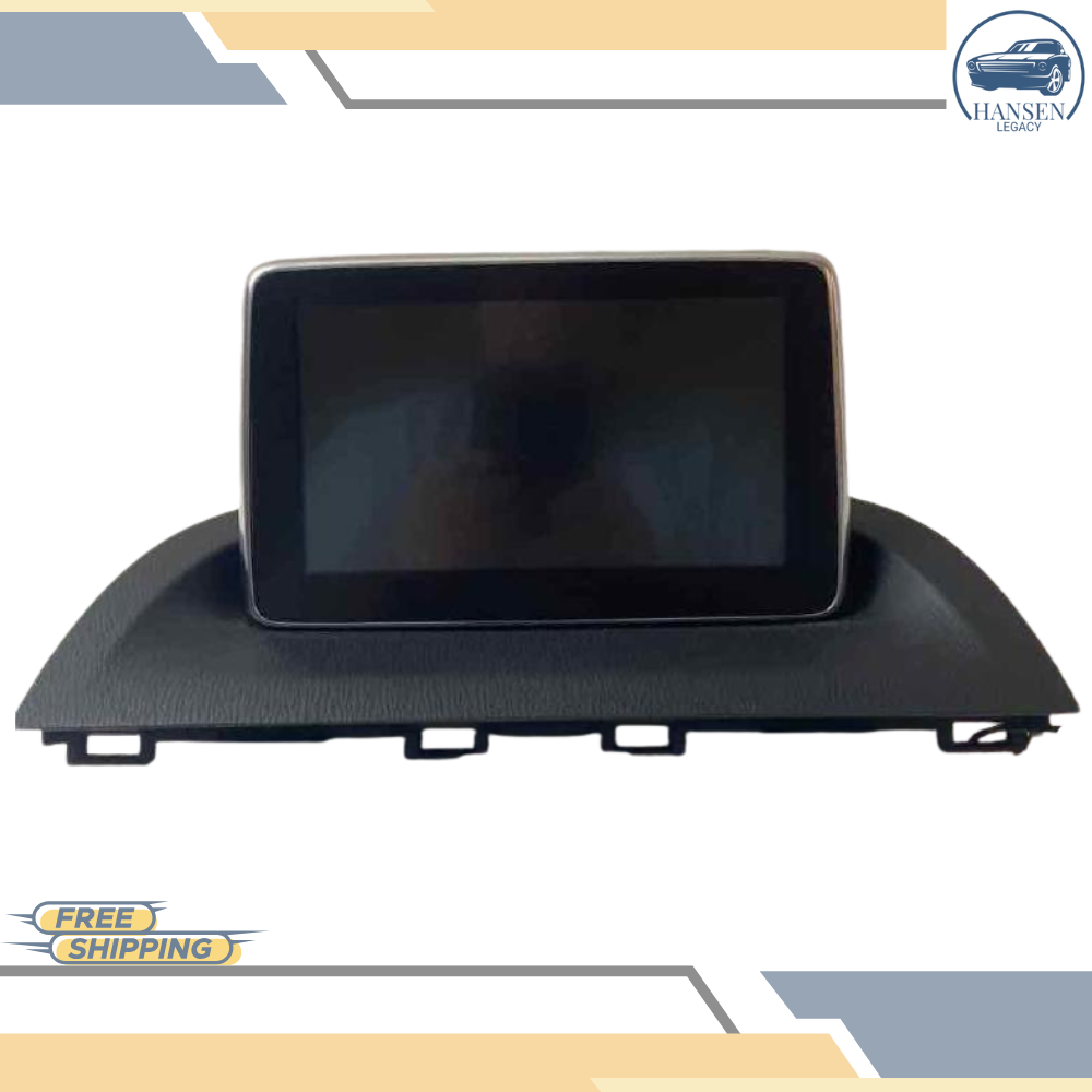 2014–2016 Mazda 3 AM FM Display Screen OEM — view 1