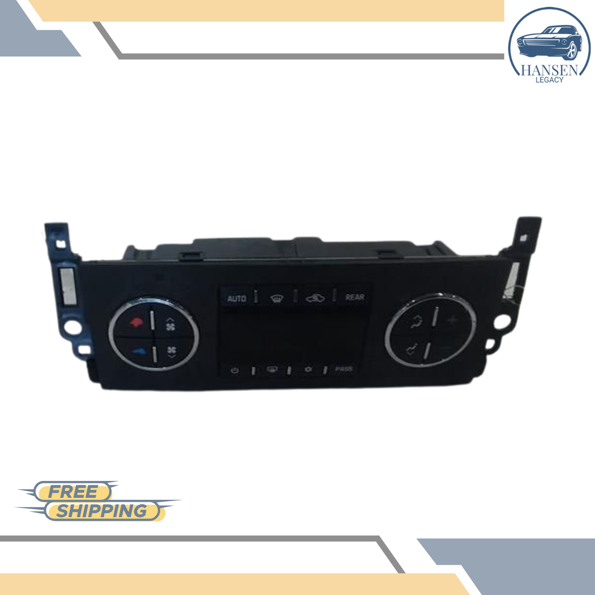 2012–2014 Chevrolet Tahoe A/C AC Heater Climate Temperature Control Option CJ2 — view 2