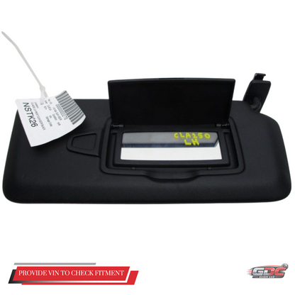 2015–2020 Mercedes-Benz GLA Class LH Driver Sunvisor Sun Visor with Mirror OEM — view 2
