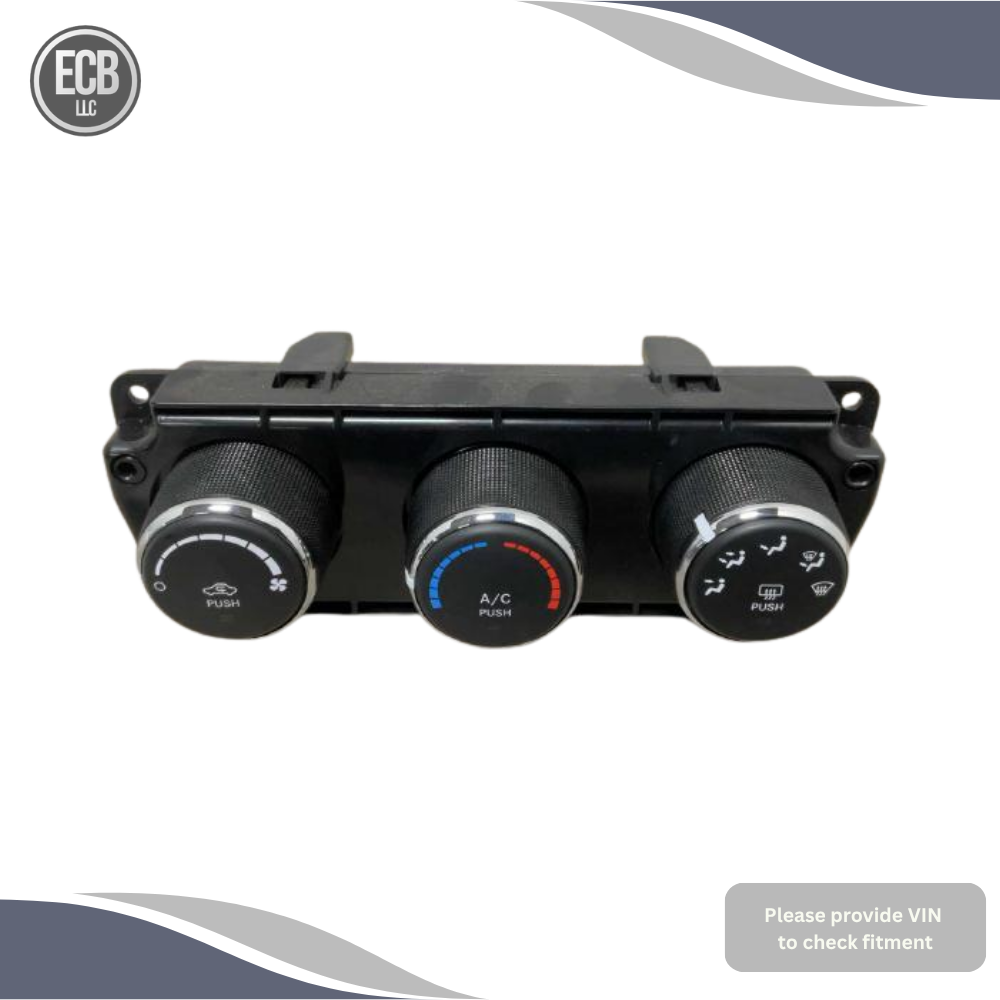 2014–2018 Jeep Wrangler Heater AC Temperature Control OEM — view 2