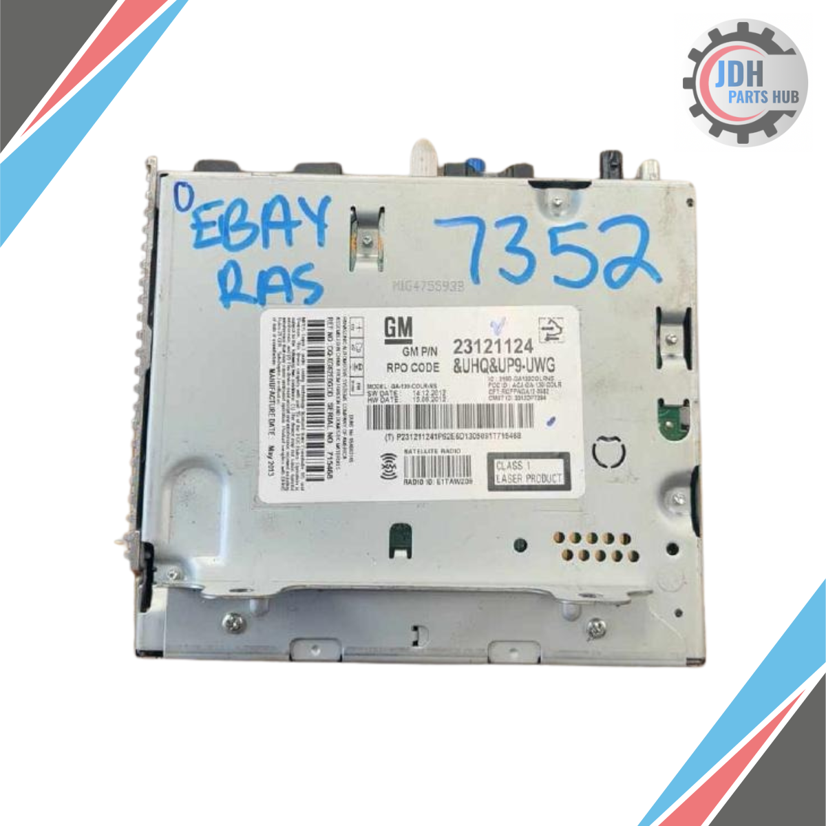 2013 GMC Terrain AM FM CD MP3 Radio Receiver Navigation UHQ OEM — view 3