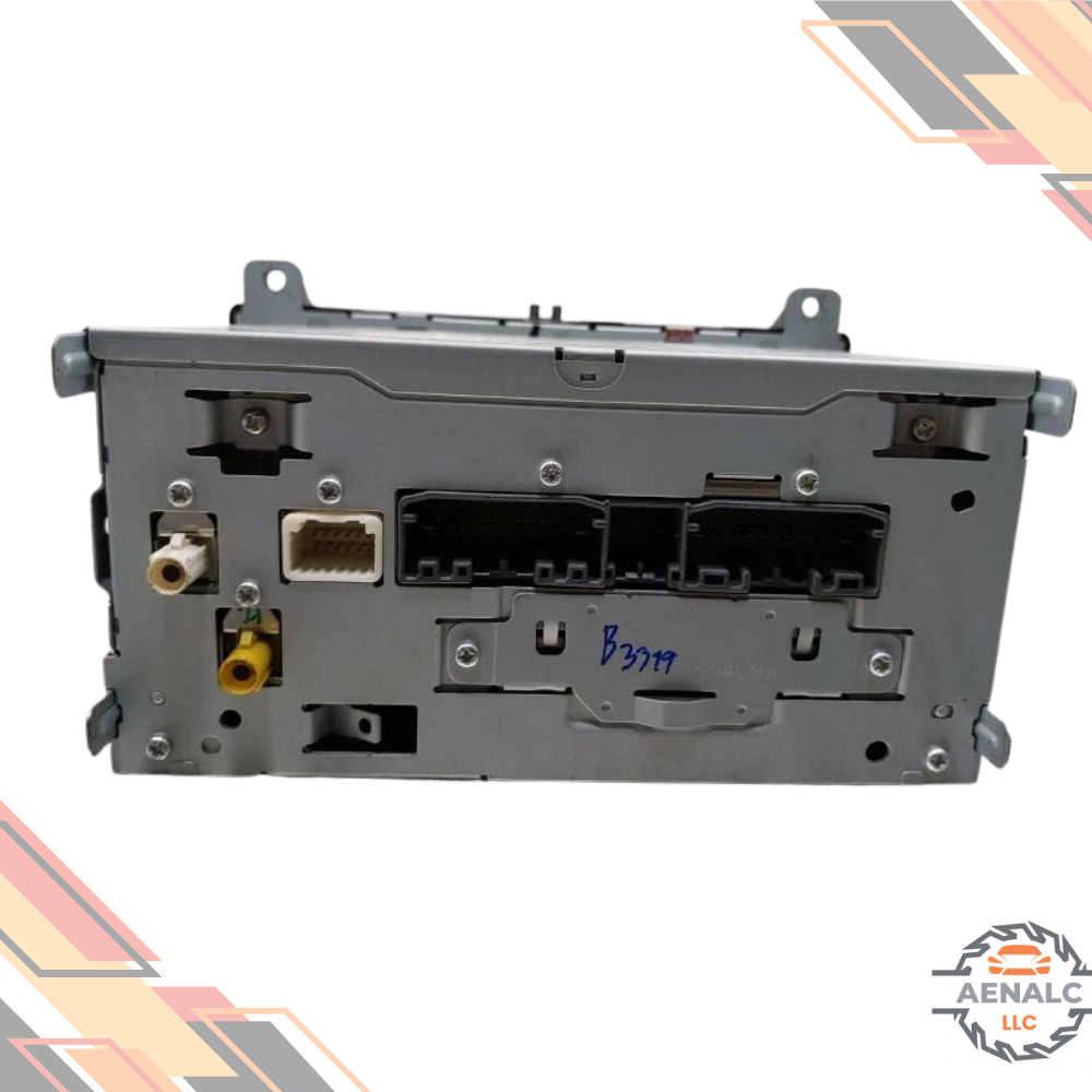 2012 Jeep Grand Cherokee Radio with Navigation Sat CD DVD HDD Face ID RHB OEM — view 3