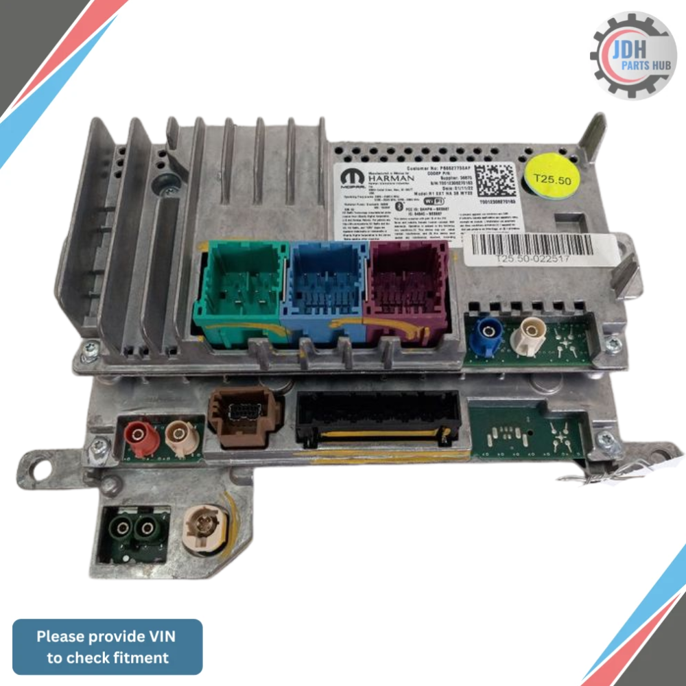 2022–2024 Jeep Grand Cherokee WL Navigation HD Radio Media Receiver OEM — view 1
