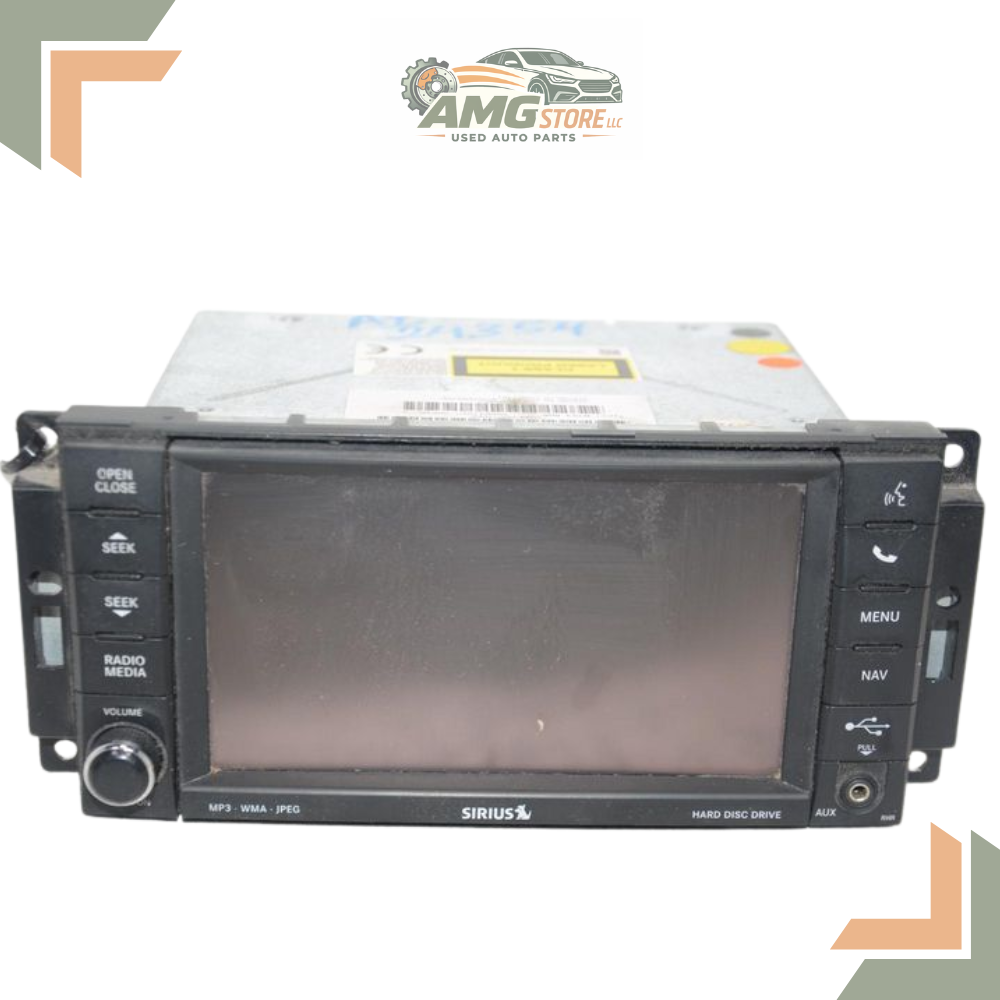 2013 Chrysler 200 AM-FM-CD-DVD-H<wbr/>DD Navigation UConnect Radio RHR OEM 13 — view 1