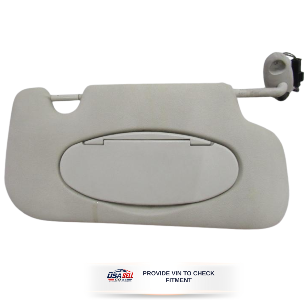 2007–2013 Mini Cooper RH Passenger Sunvisor Sun Visor with Mirror & Light OEM — view 2