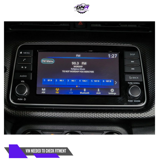 2020–2021 Nissan Versa Audio Radio Receiver Display Screen without Navigation 20 21 — view 1