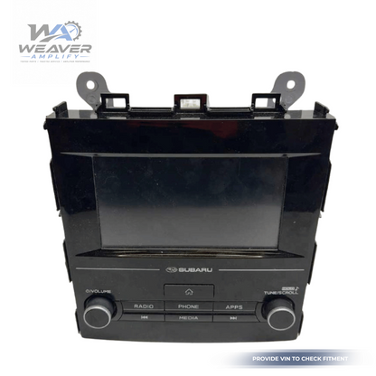 2020–2023 Subaru Impreza Radio Display And Receiver ID 86431FL61A OEM — view 1