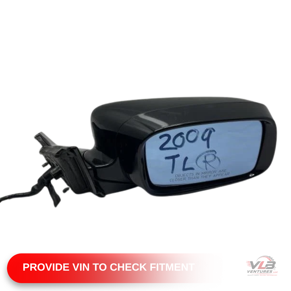 2009–2014 Acura TL Passenger Right Side View Door Mirror Assembly OEM — view 2