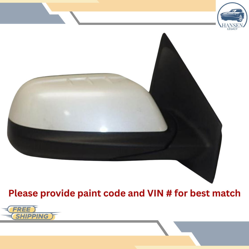2011–2014 Ford Edge Right Passenger Side View Door Mirror Power White RH — view 1