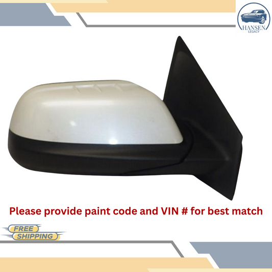 2011–2014 Ford Edge Right Passenger Side View Door Mirror Power White RH — view 1