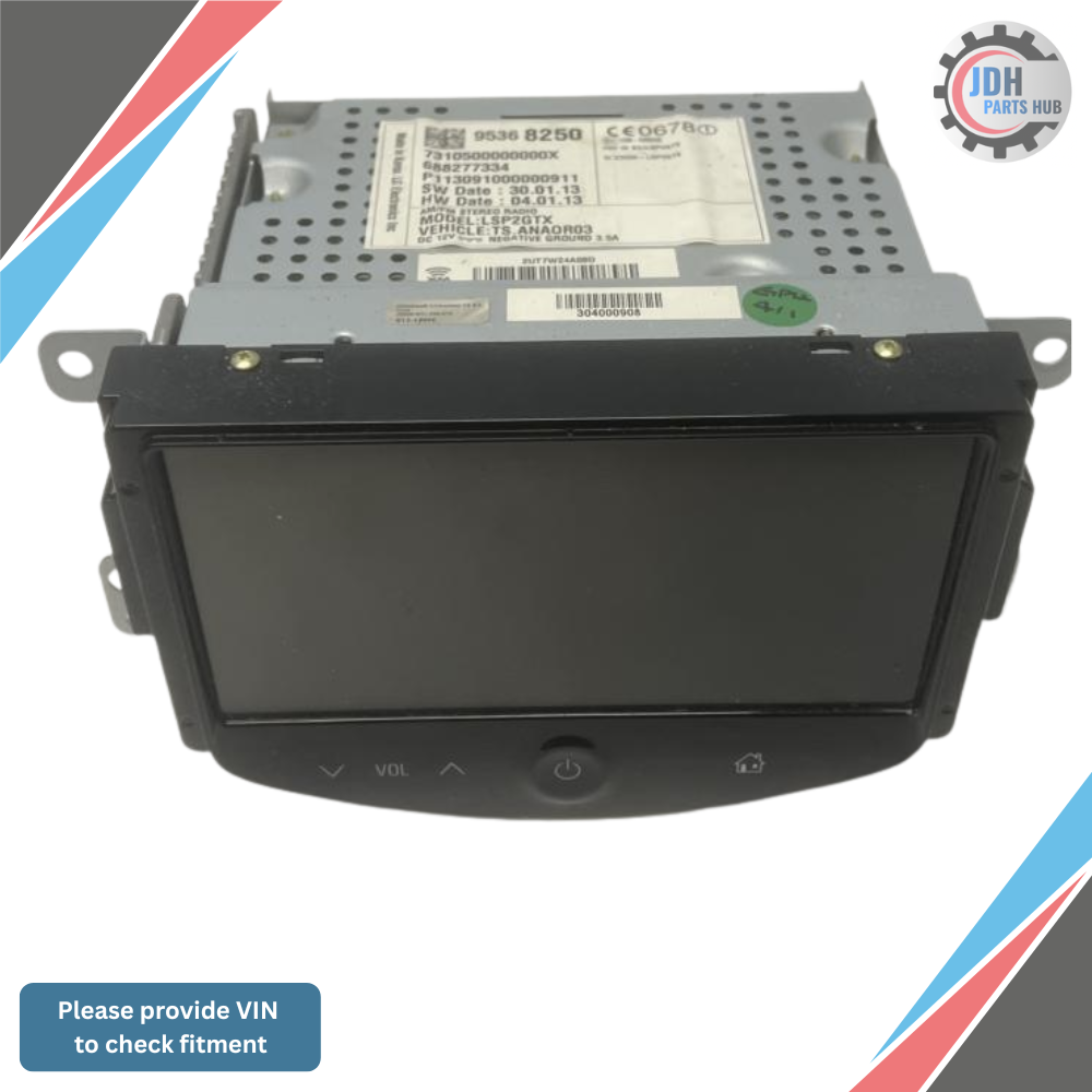 2014 Chevrolet Sonic AM FM MP3 Radio Receiver with Display OEM — view 1