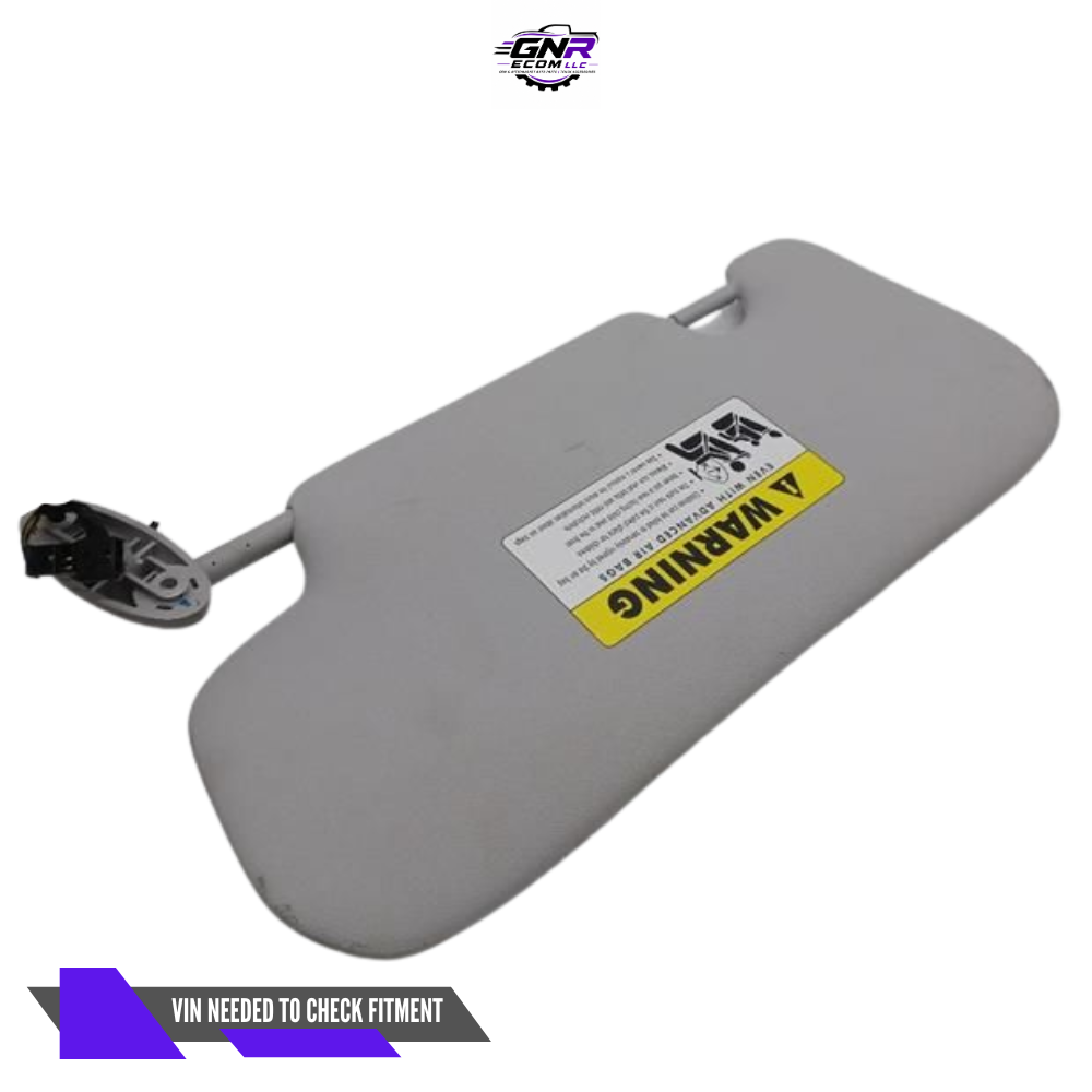 2007–2013 Mini Cooper RH Passenger Sunvisor Sun Visor with Mirror & Light OEM — view 1