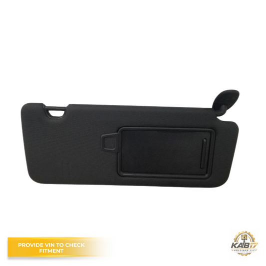 2023–2024 Kia Sportage RH Passenger Sunvisor Sun Visor with Mirror Black OEM — view 1