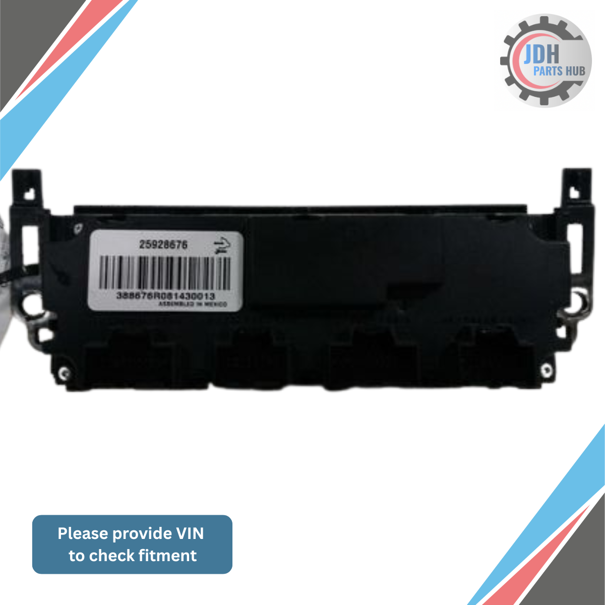 2007–2011 Chevrolet Tahoe AC Heater Temperature Climate Control OEM — view 2