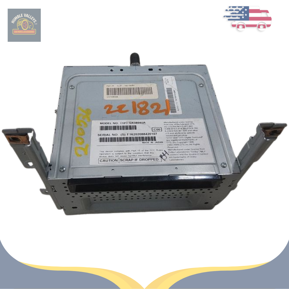 2012 FORD F-150 AM FM Radio Receiver Single Disc Satellite W Navigation OEM — view 1