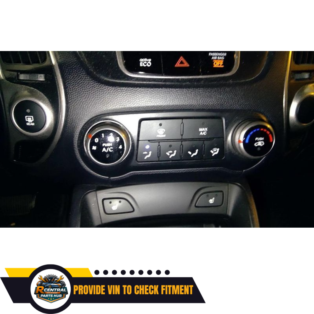 2010–2013 Hyundai Tucson AC Heater Manual Temperature Climate Control Unit OEM — view 3