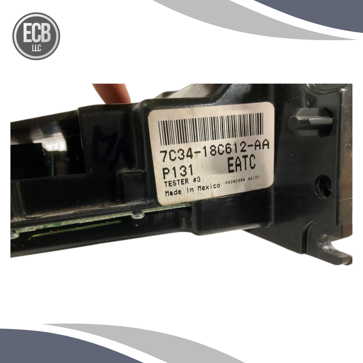 2005–2007 Ford F250 Super Duty Automatic A/C Heater Climate Control Module OEM — view 5