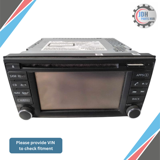 2015 Nissan Sentra Navigation Radio CD Player Display Screen OEM — view 1