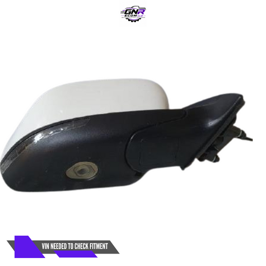 2014–2021 Jeep Cherokee Right Passenger Side View Door Mirror Heated White OEM — view 1