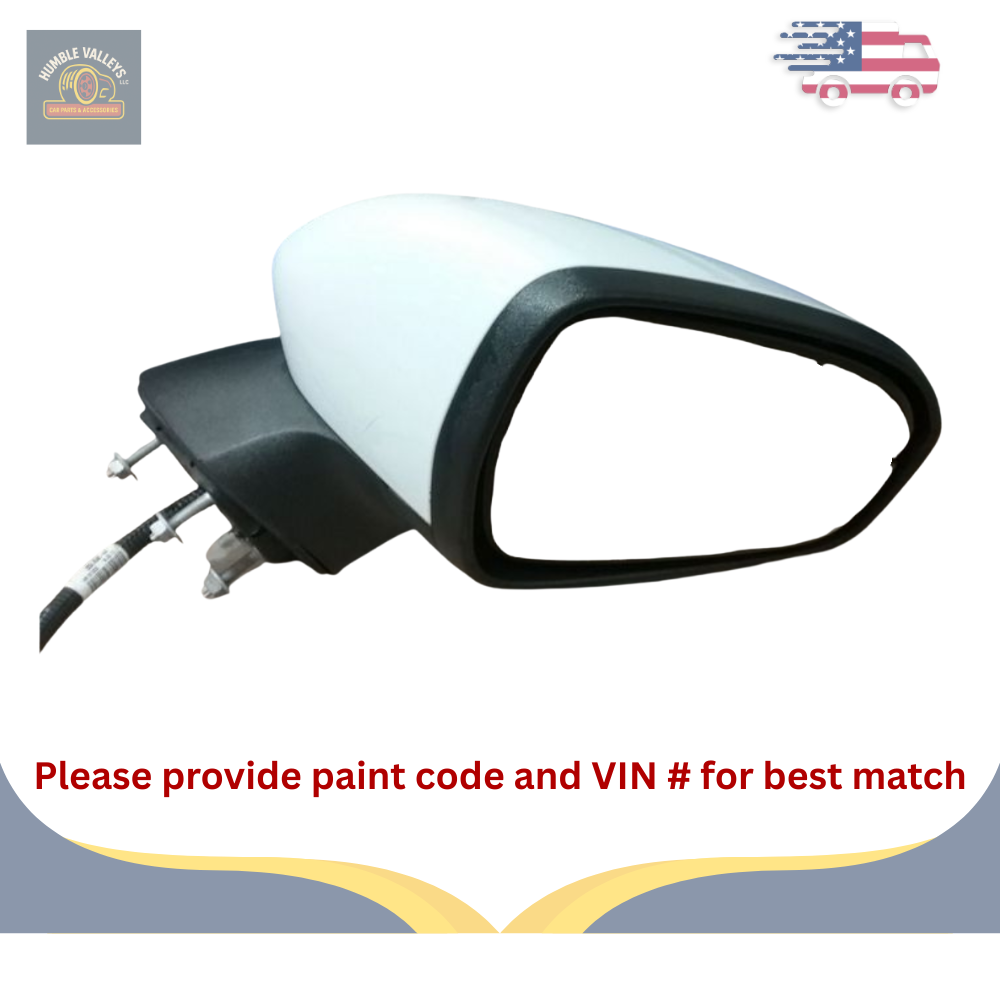 2016–2020 Ford Fusion Right Passenger Side View Door Mirror White RH 16 17 18 — view 1