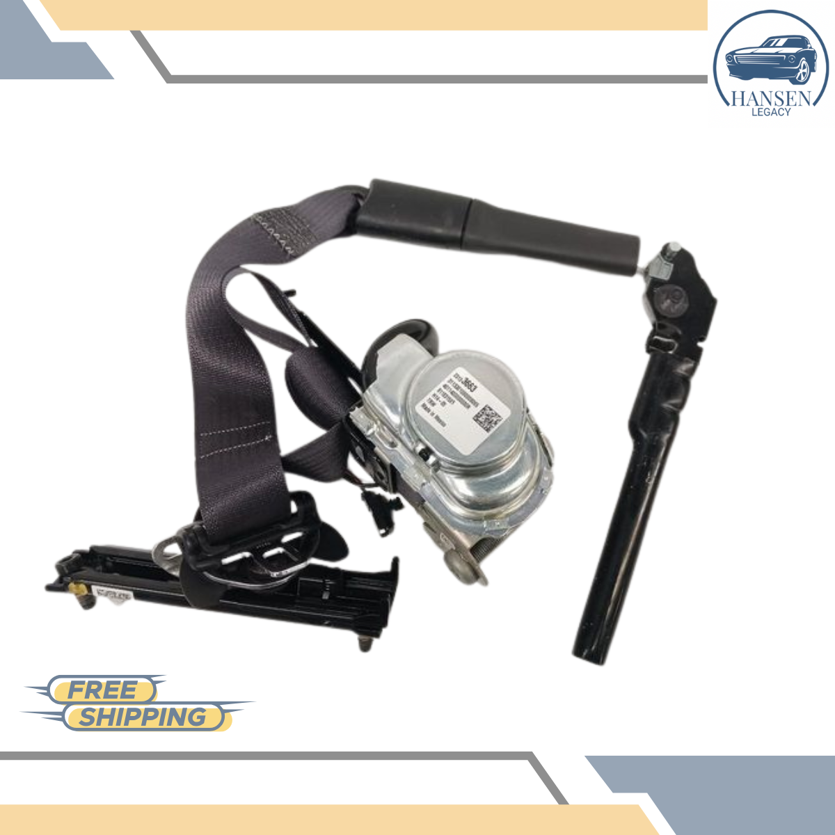 2014–2016 Chevrolet Silverado 1500 Tahoe Front Passenger Seat Belt Retractor — view 5