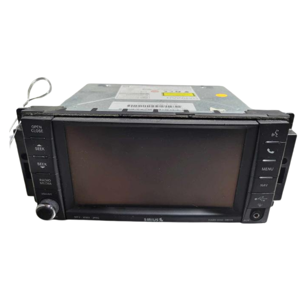 2013–2014 DODGE Challenger AM-FM-CD-DVD-H<wbr/>DD Navigation UConnect Radio RHR OEM — view 1