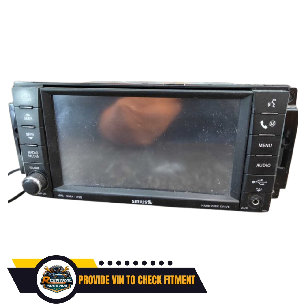 2008 CHRYSLER TOWN & COUNTRY RADIO RECEIVER REN WITH SATELLITE — view 1