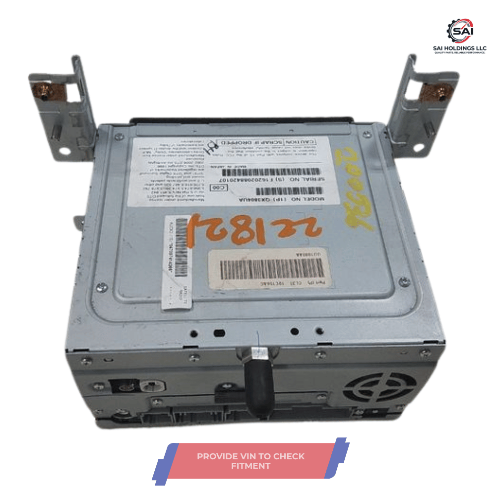 2012 Ford F-150 AM FM Radio Receiver Single Disc Satellite with Nav OEM — view 2