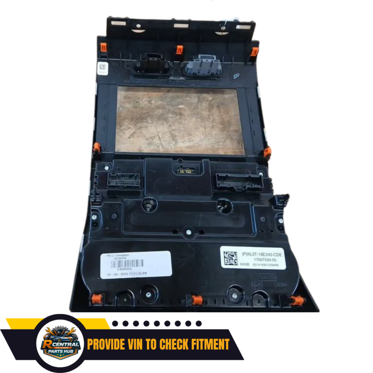 2019–2020 Ford F-150 Control Panel ID KL3T-18E243-CD<wbr/>C thru KL3T-18E243-CD<wbr/>E OEM — view 5