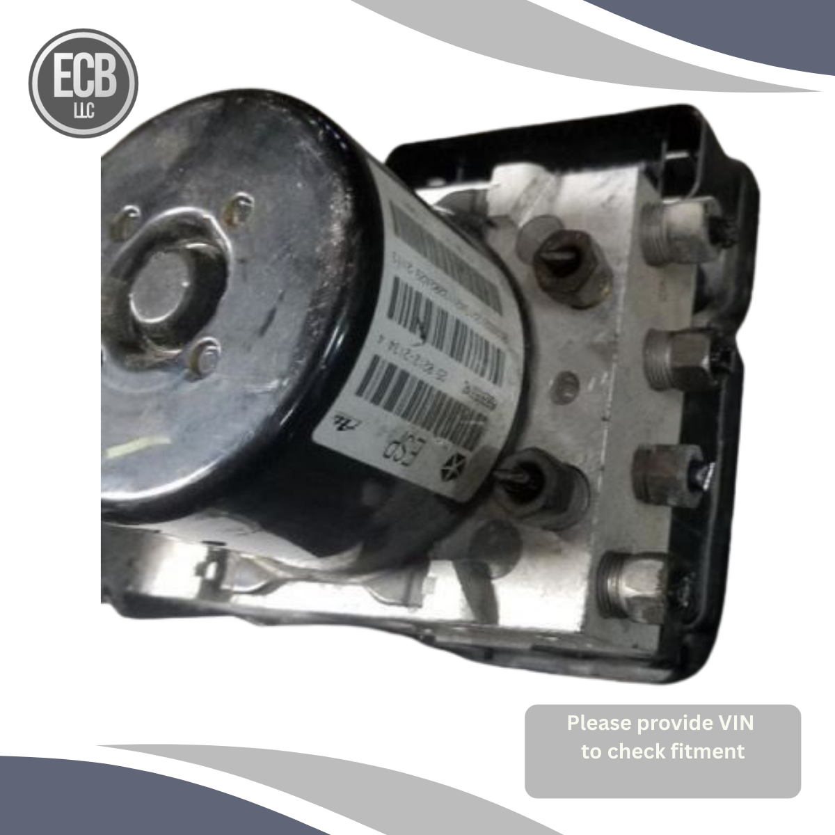 2013 Dodge Dart ABS Pump Module Assembly Control Unit OEM — view 2