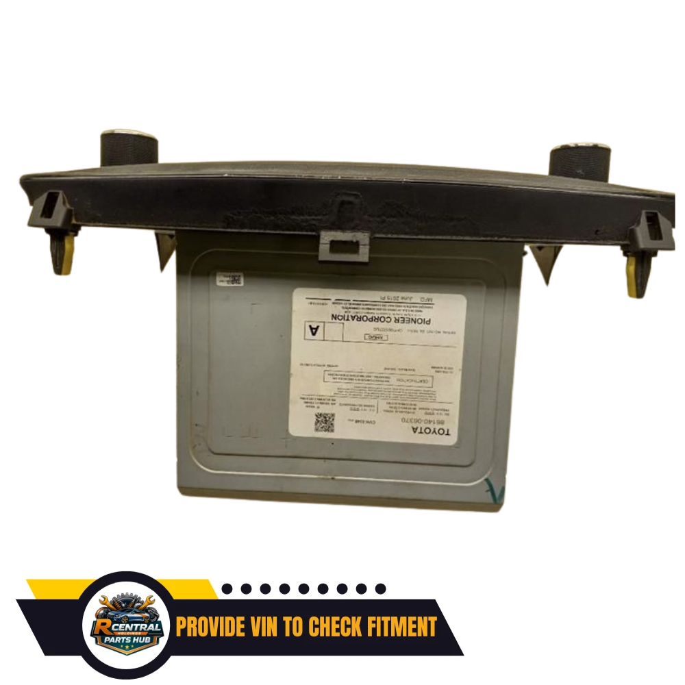 2015 Toyota Camry Radio Receiver Display Screen ID 10803 — view 2