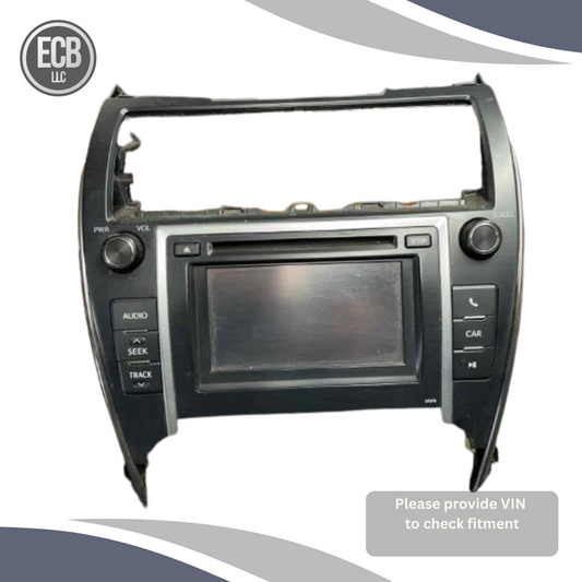 2013–2014 Toyota Camry Radio AM FM CD Player Receiver OEM 57076 — view 1
