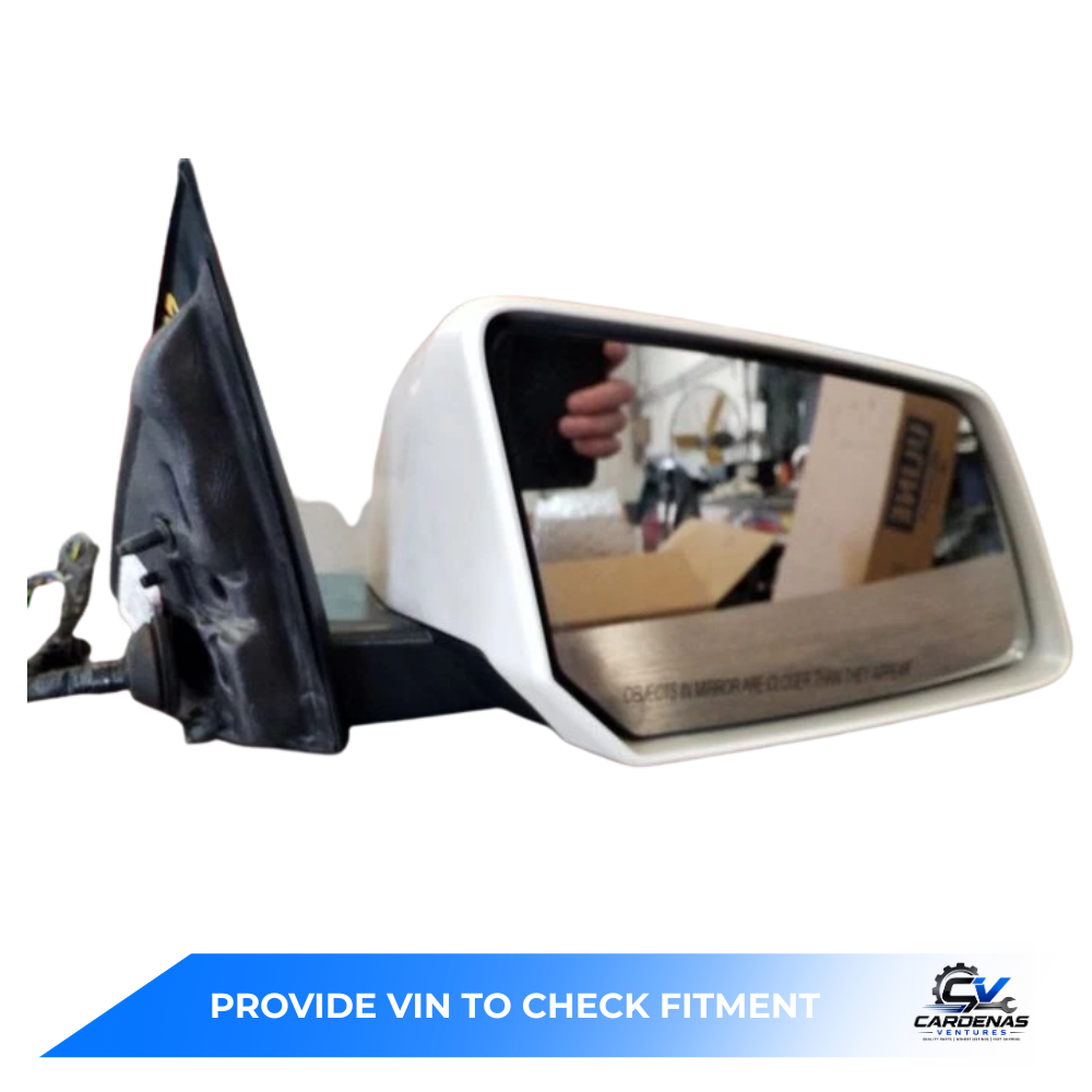 2013–2017 Chevrolet Traverse Acadia Right Passenger Side View Door Mirror White — view 1