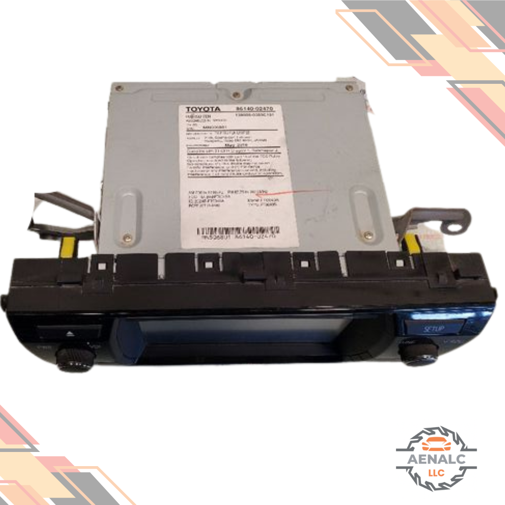 2015–2016 Toyota Corolla Radio Display Receiver AM FM CD 100571 OEM — view 2