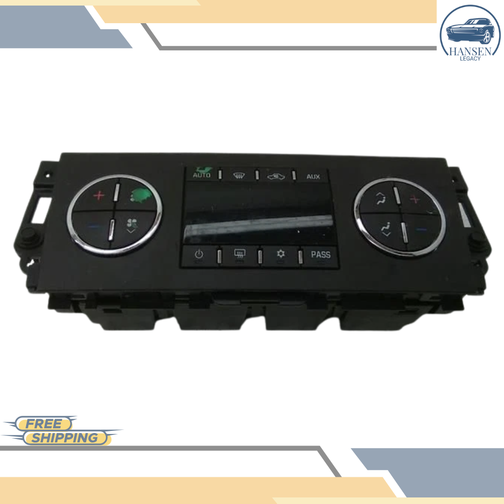 2007–2011 GMC Yukon Dash Mounted Heater AC Temperature Control OEM — view 1