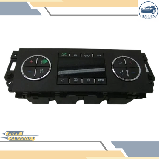2007–2011 GMC Yukon Dash Mounted Heater AC Temperature Control OEM — view 1