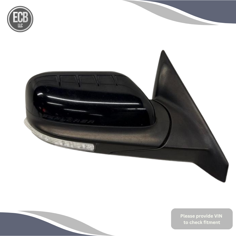 2011–2015 Ford Explorer Passenger RH Side View Mirror Assembly OEM — view 3