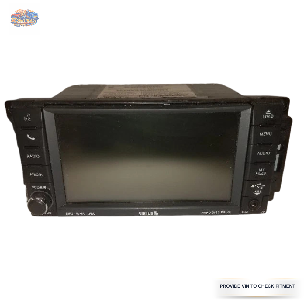 2008–2011 CHRYSLER TOWN & COUNTRY High Speed Radio CD DVD MyGig RBZ P05064879AG — view 1