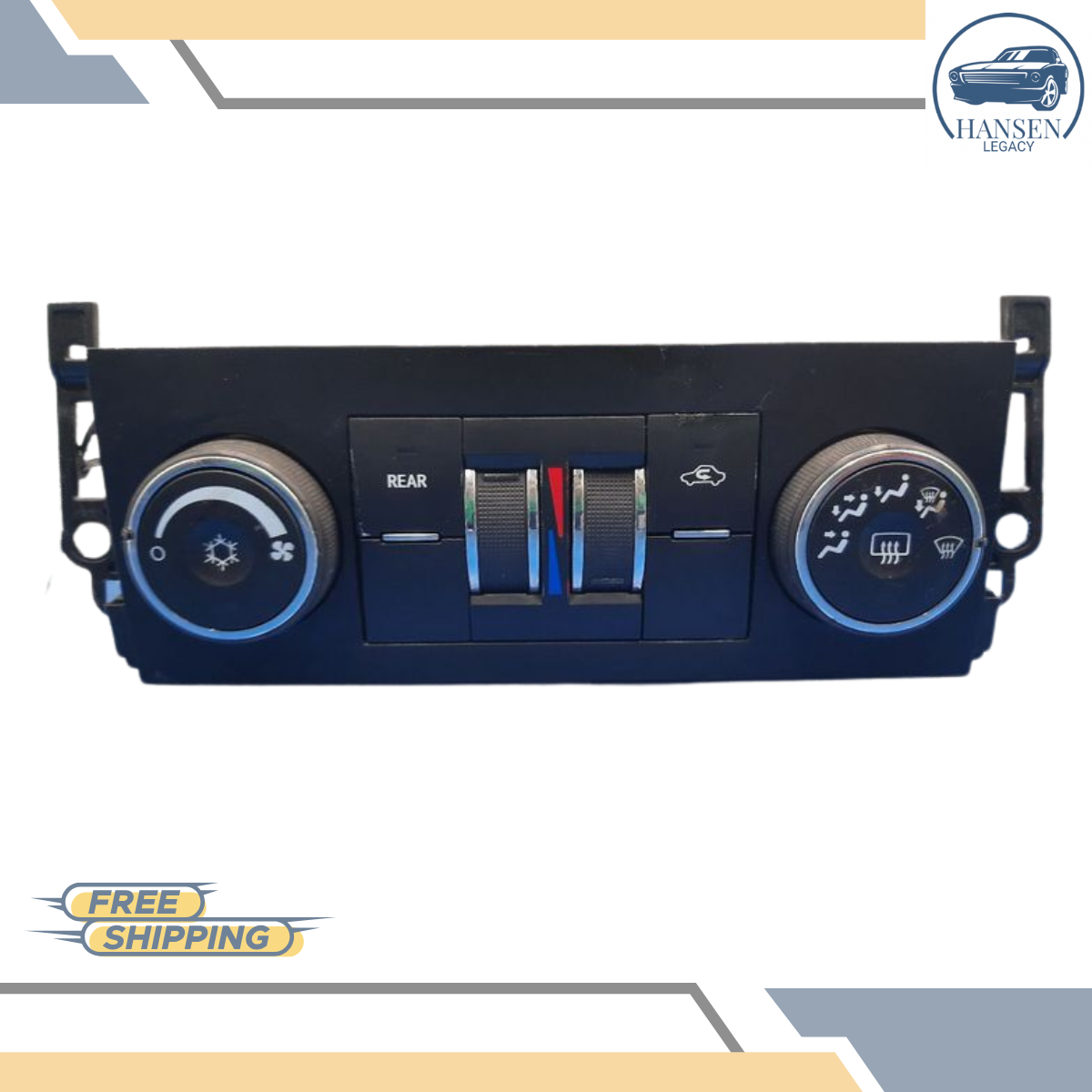 2010–2011 Chevrolet Tahoe AC Heater Temperature Control CJ3 10 11 — view 4