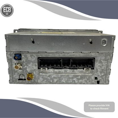 2008–2010 Chrysler Jeep Dodge AM-FM-DVD Radio Display Receiver Satellite Rer OEM — view 3